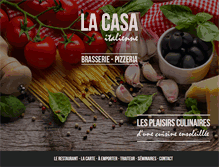 Tablet Screenshot of casaitalienne.com
